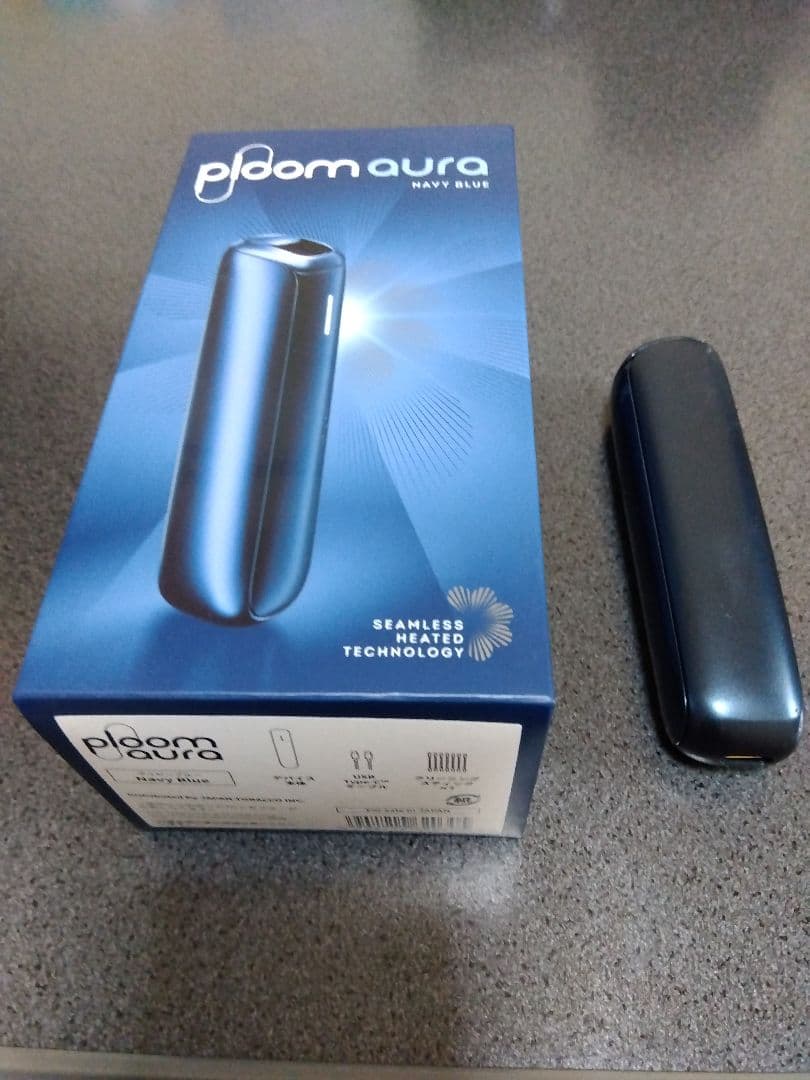 ※訳あり商品　ploom aura NAVY BLUE 本体（箱なし可） — image 2