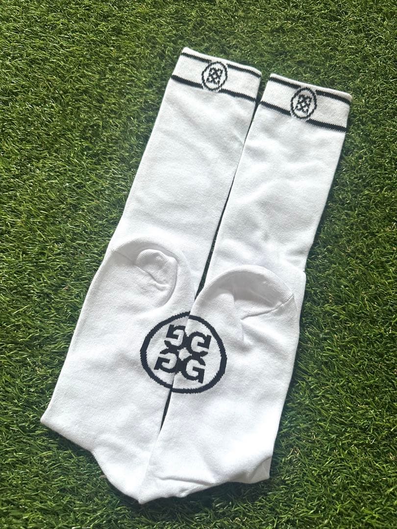 新品未使用G/FORE ジーフォア レディースソックス　ホワイト — image 4