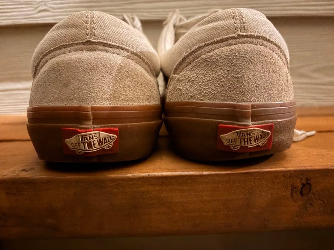 VANS Old Skool PRO ホワイト グリーン ガムソール27.5 — image 5