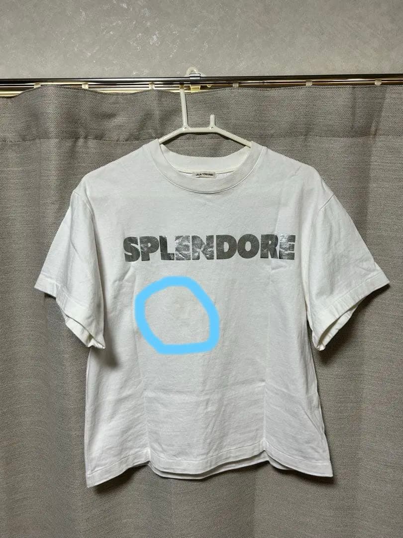 JULYNINE SPLENDORE 白Tシャツ シルバー — image 5