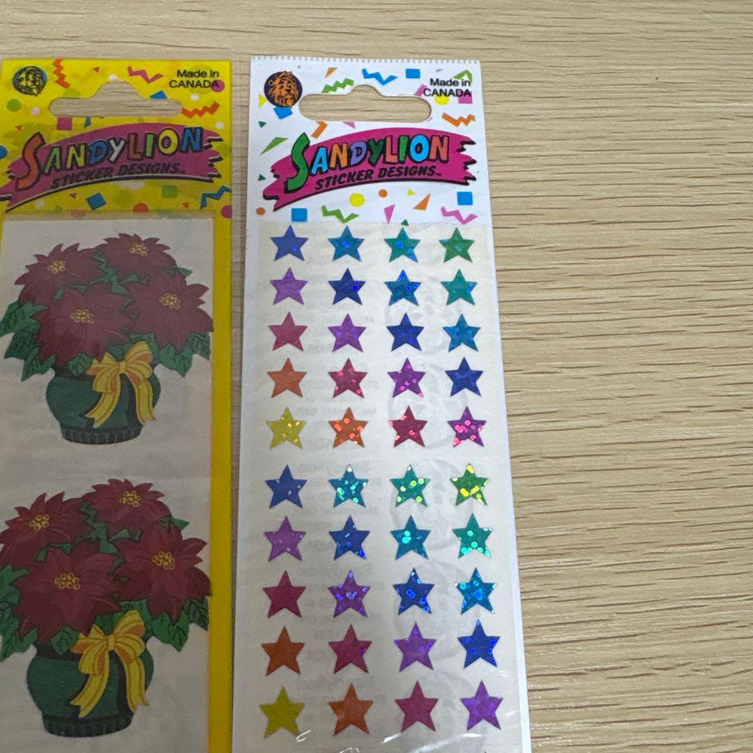 サンディライオン　sandylion シール　ステッカー　クリスマス　二枚セット — image 5