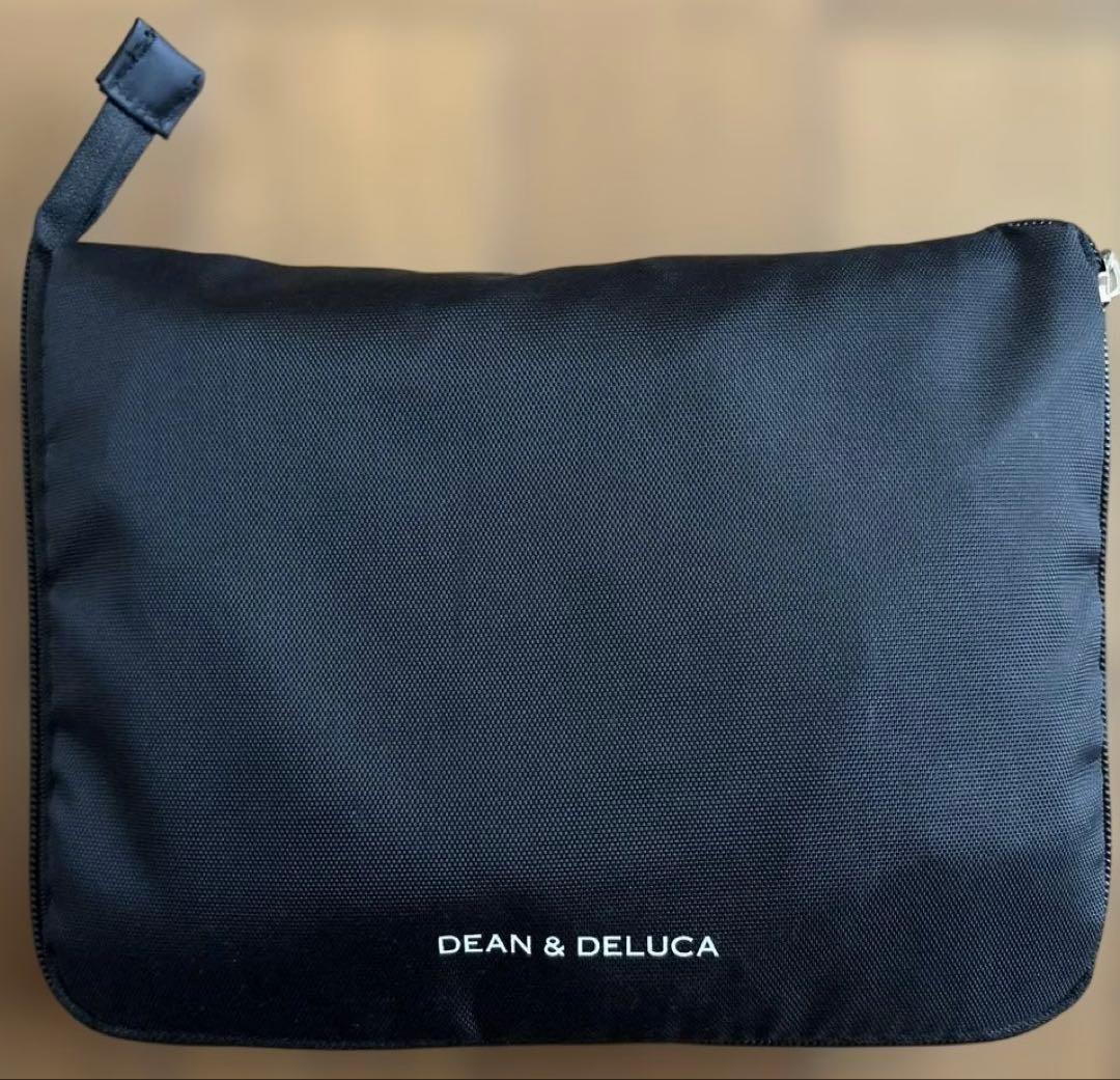 DEAN&DELUCA ディーン&デルーカ エコバッグ 黒 折りたたみ — image 4