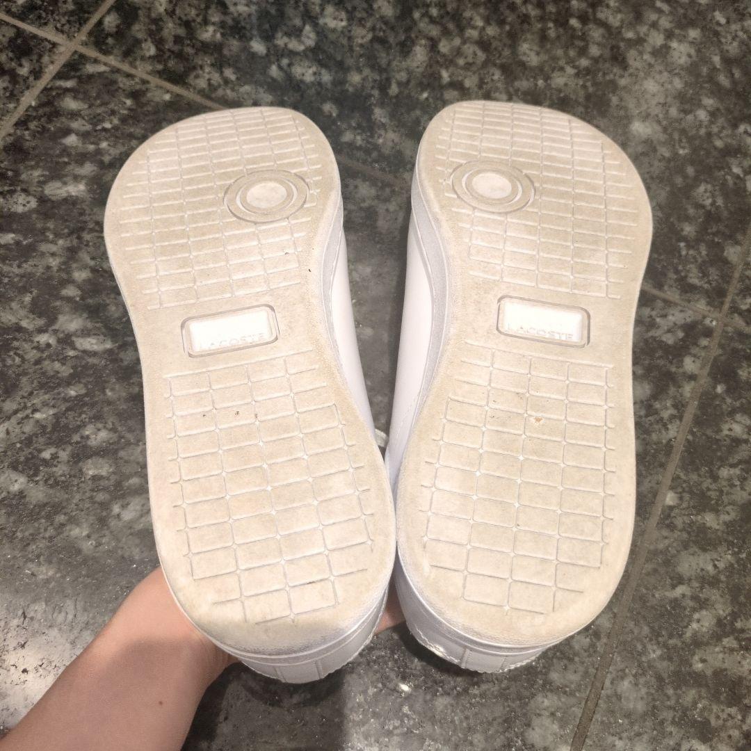 LACOSTE ホワイト スニーカー — image 4