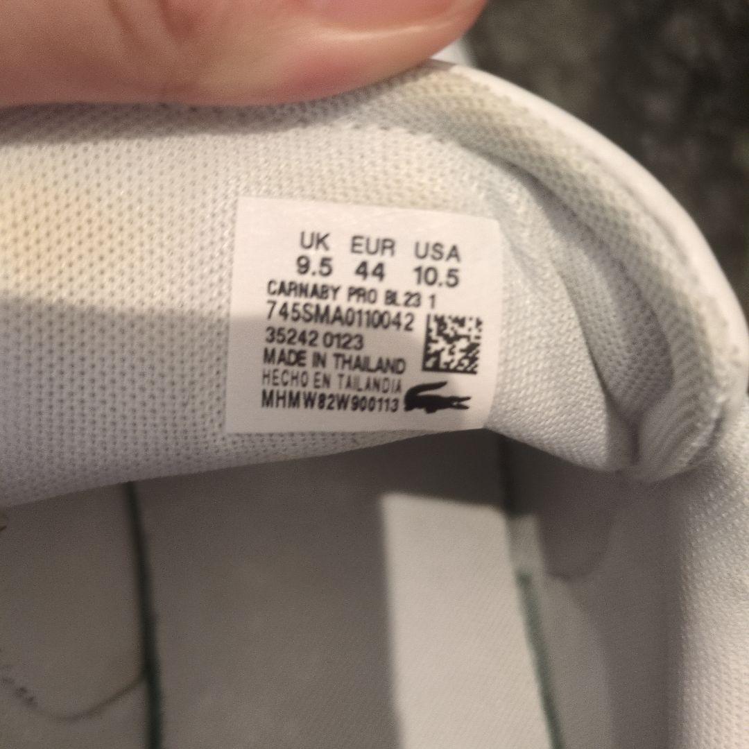 LACOSTE ホワイト スニーカー — image 5