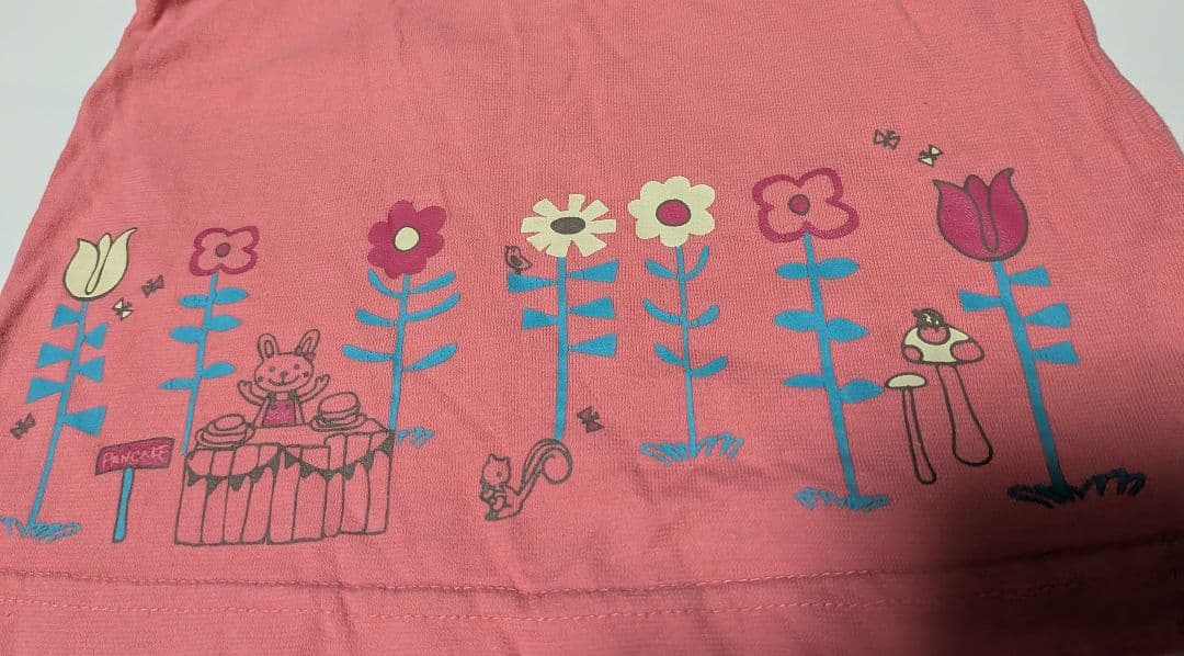 【美品】3can4on 半袖Tシャツ ピンク 90サイズ — image 5