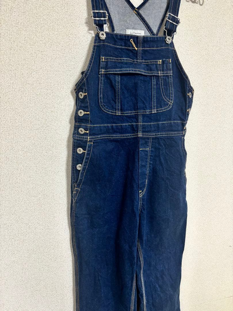 【美品】スローブイエナ デニムオーバーオール — image 2
