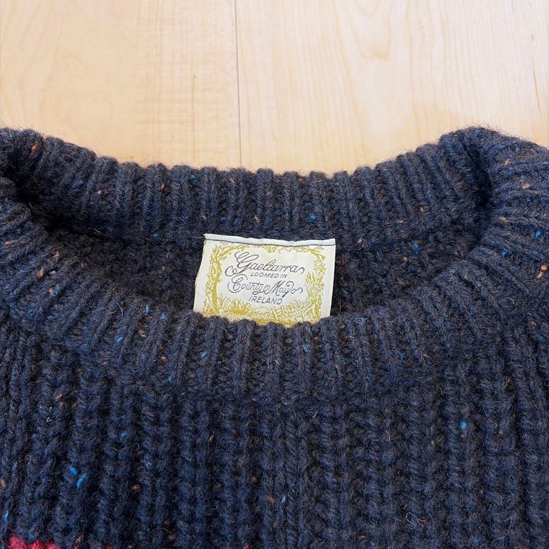80s made in Ireland pure wool セーター — image 2