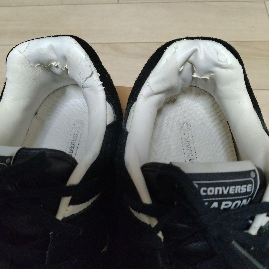 コンバース　ウエポン　27．5 黒スウェード — image 3