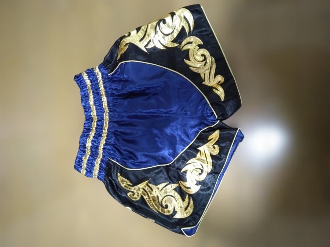 THAI BOXING ムエタイパンツ Mサイズ ブルー — image 3