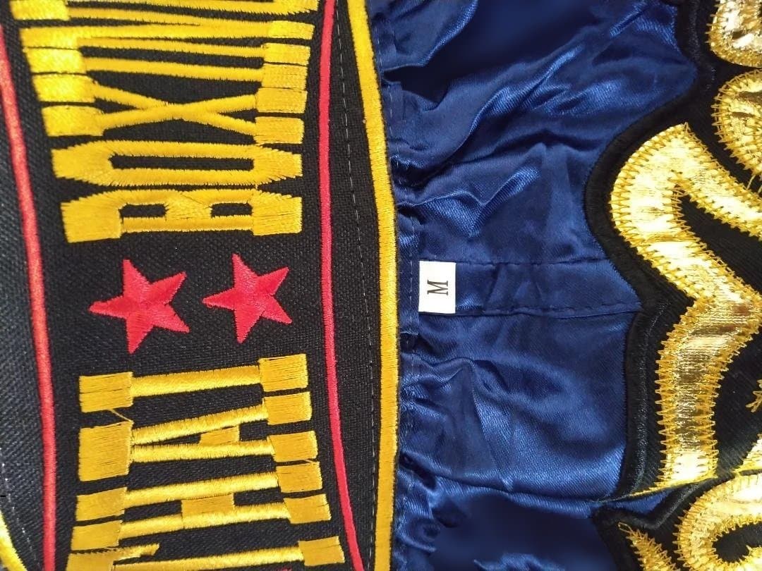 THAI BOXING ムエタイパンツ Mサイズ ブルー — image 4