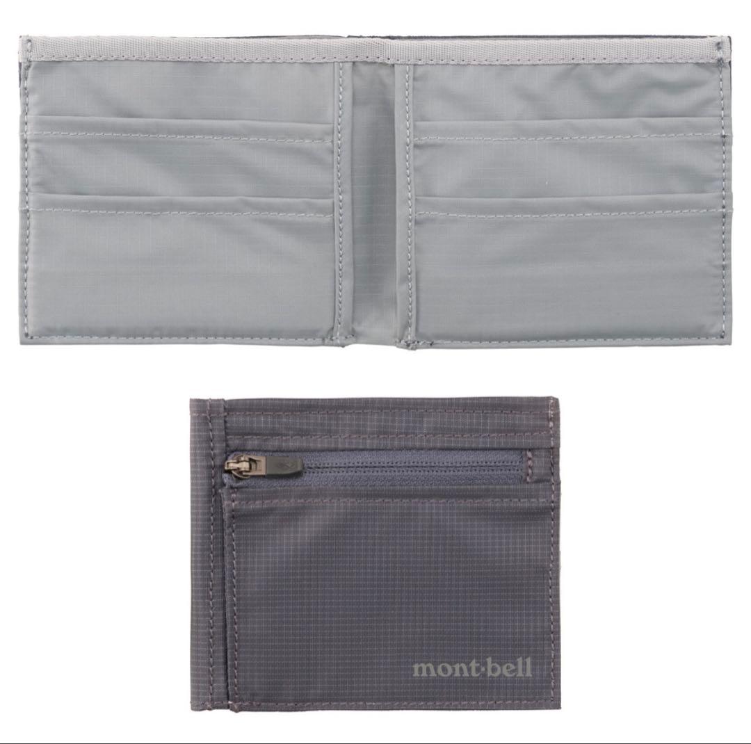 mont-bellモンベル フラットワレット グレー — image 2