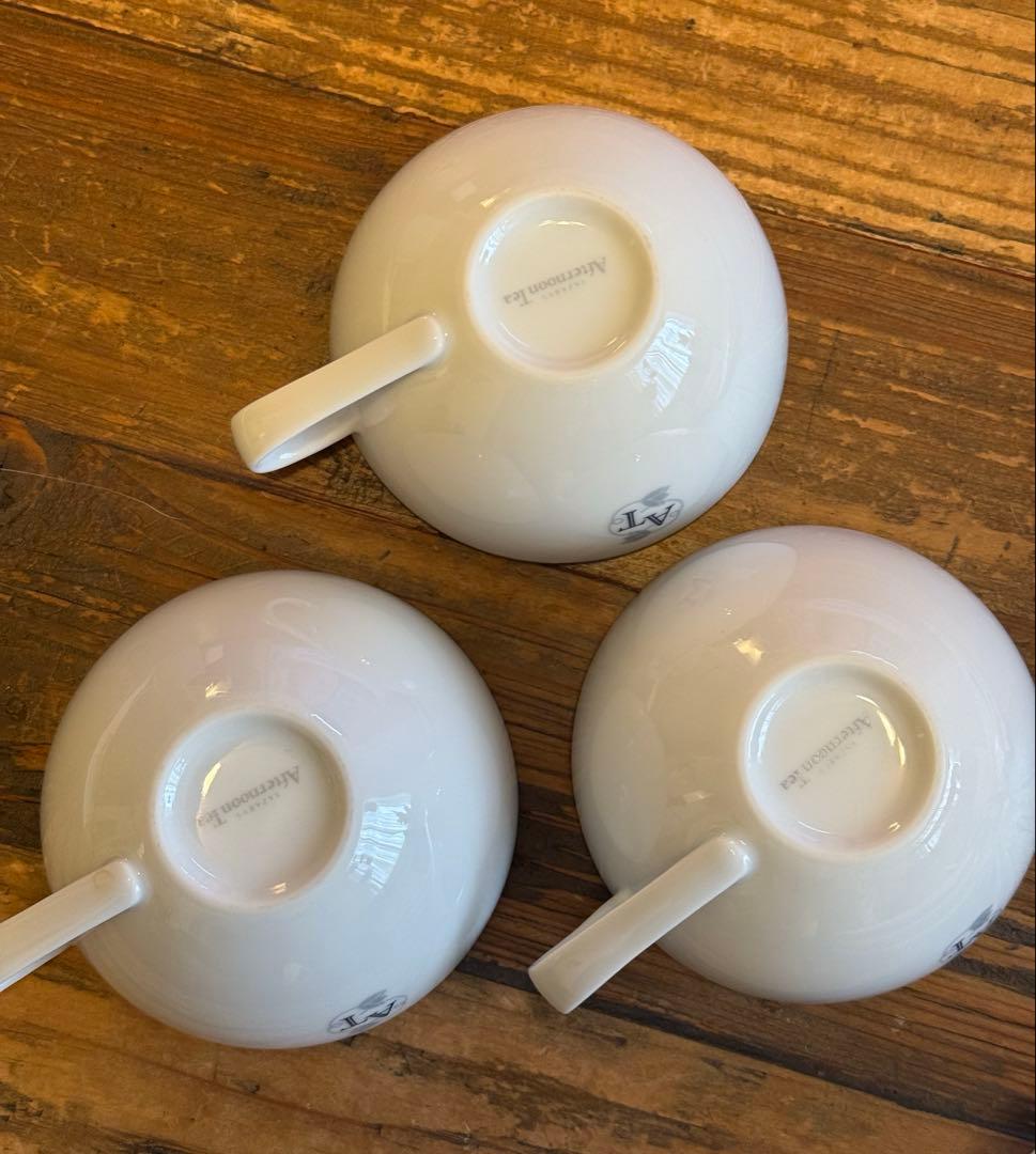 アフタヌーンティー AT ブルーライン カップ&ソーサー 3客セット — image 4