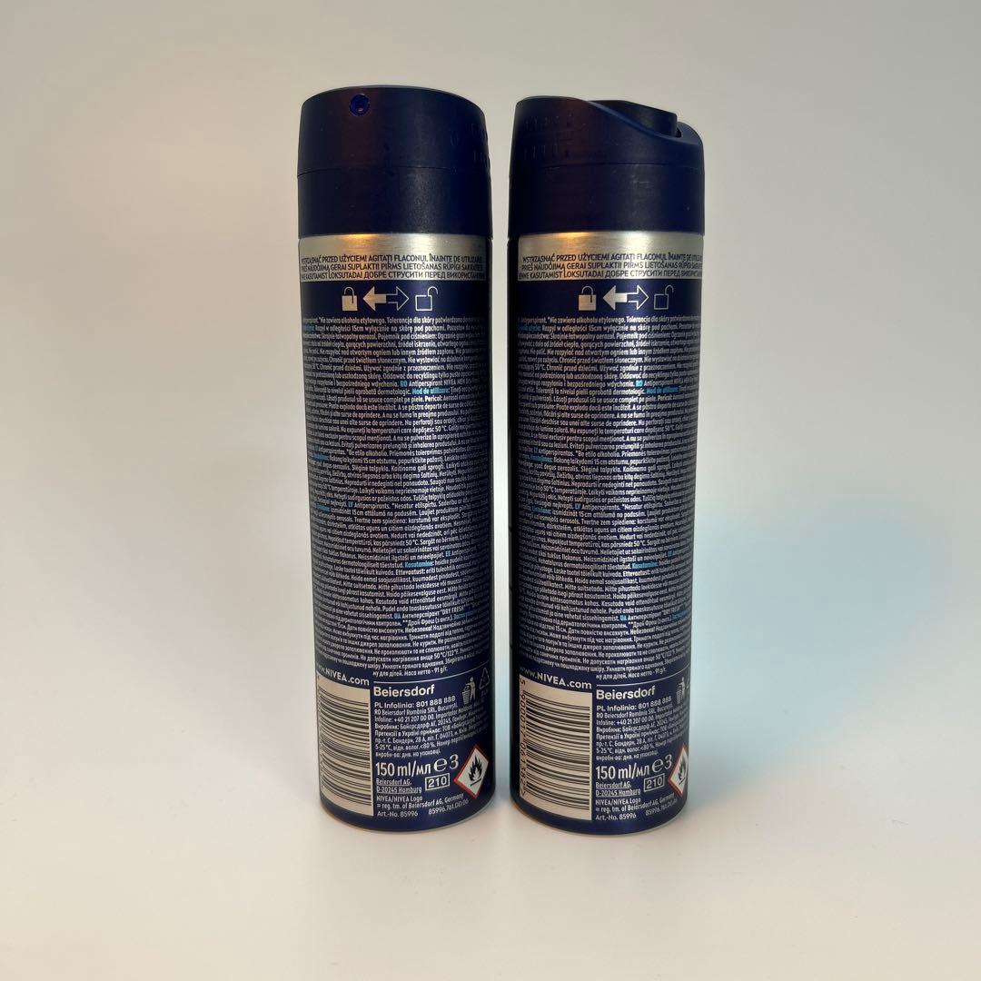 NIVEA MEN Dry Fresh 制汗スプレー 2本セット — image 2