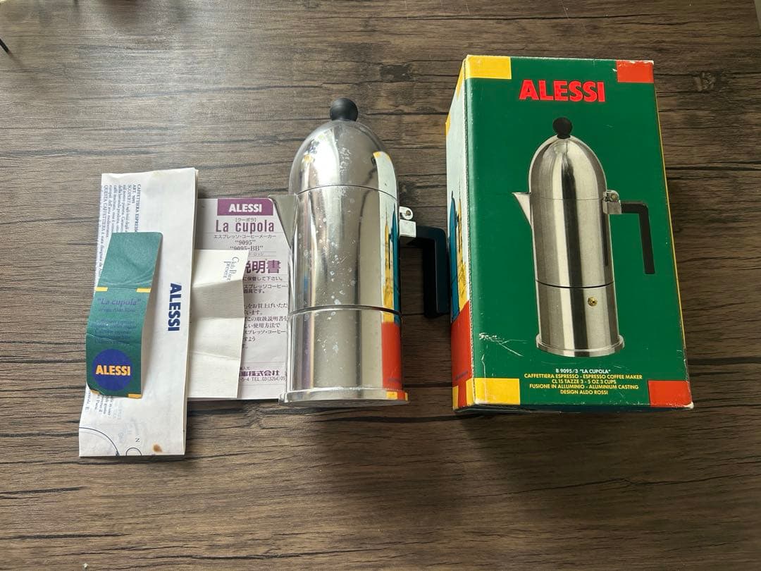 ALESSI La Cupola エスプレッソメーカー アルド・ロッシ 3カップ — image 2