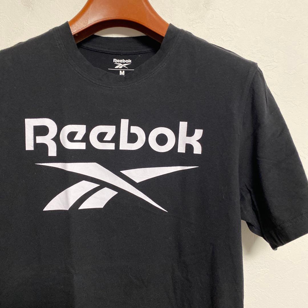 Reebok リーボック ロゴ Tシャツ ブラック Mサイズ — image 3