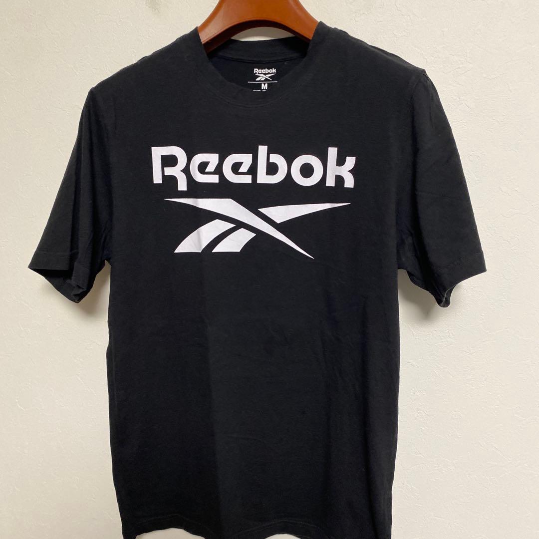 Reebok リーボック ロゴ Tシャツ ブラック Mサイズ — image 4