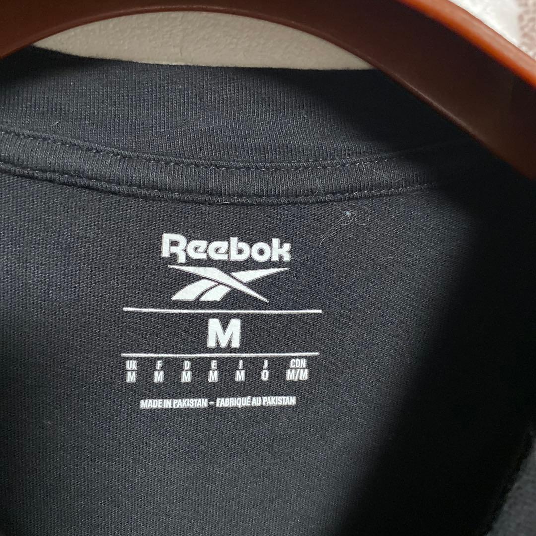 Reebok リーボック ロゴ Tシャツ ブラック Mサイズ — image 5