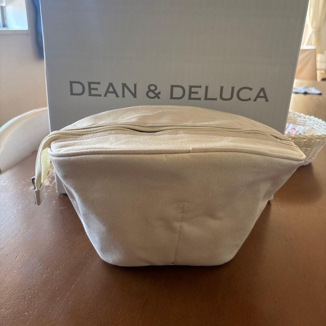 DEAN & DELUCA 大きめポーチ コットンキャンバス中保冷用アルミ — image 3