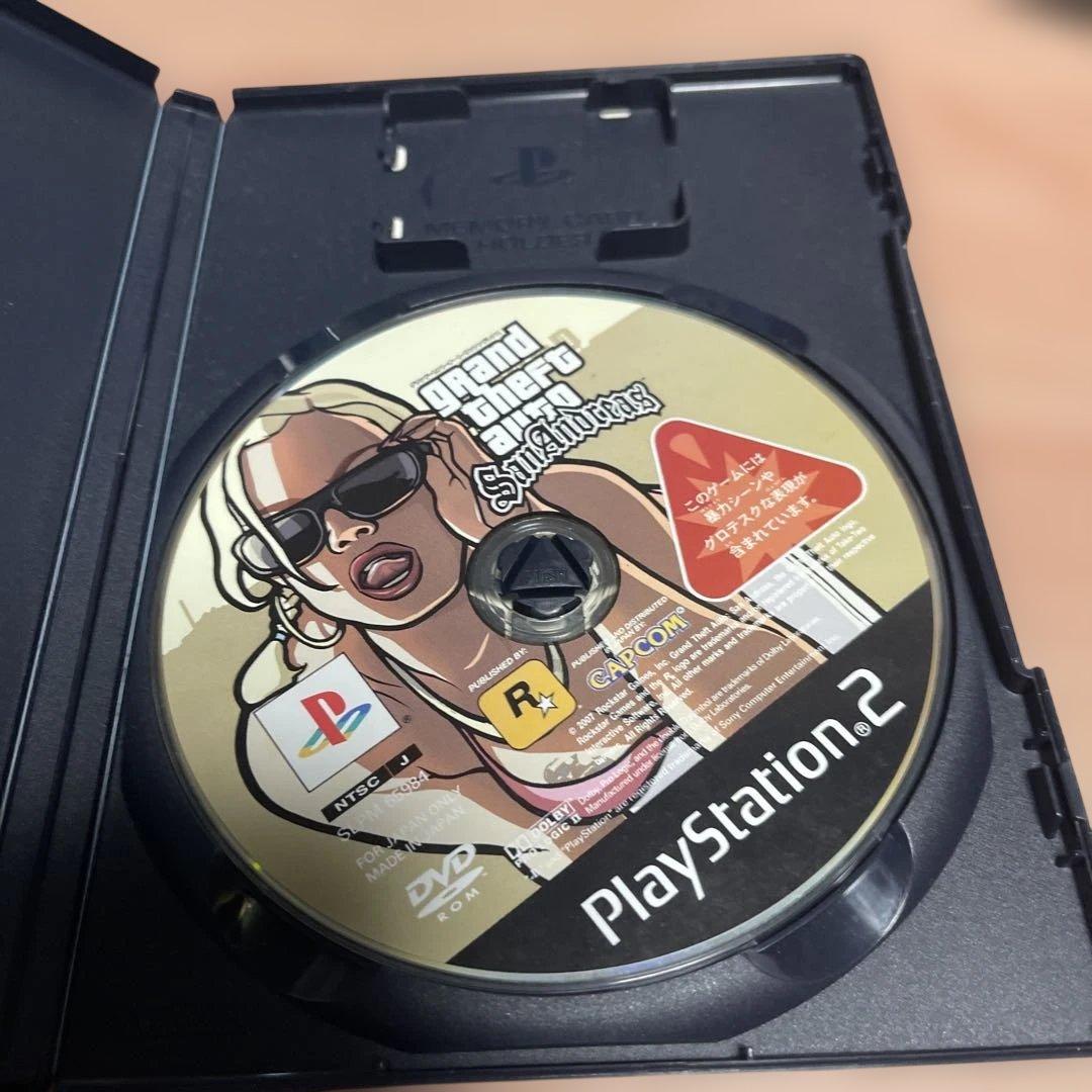 ps2グランドセフトオート　サンアンドレアス　バイスシティ　グラセフ　説明書なし — image 2