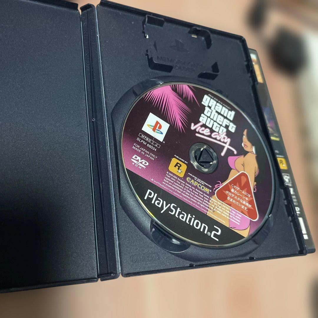 ps2グランドセフトオート　サンアンドレアス　バイスシティ　グラセフ　説明書なし — image 3