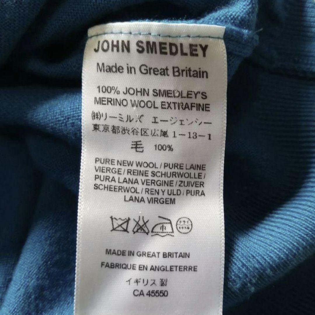JOHN SMEDLEY メリノウール タートルネック セーター XS — image 3