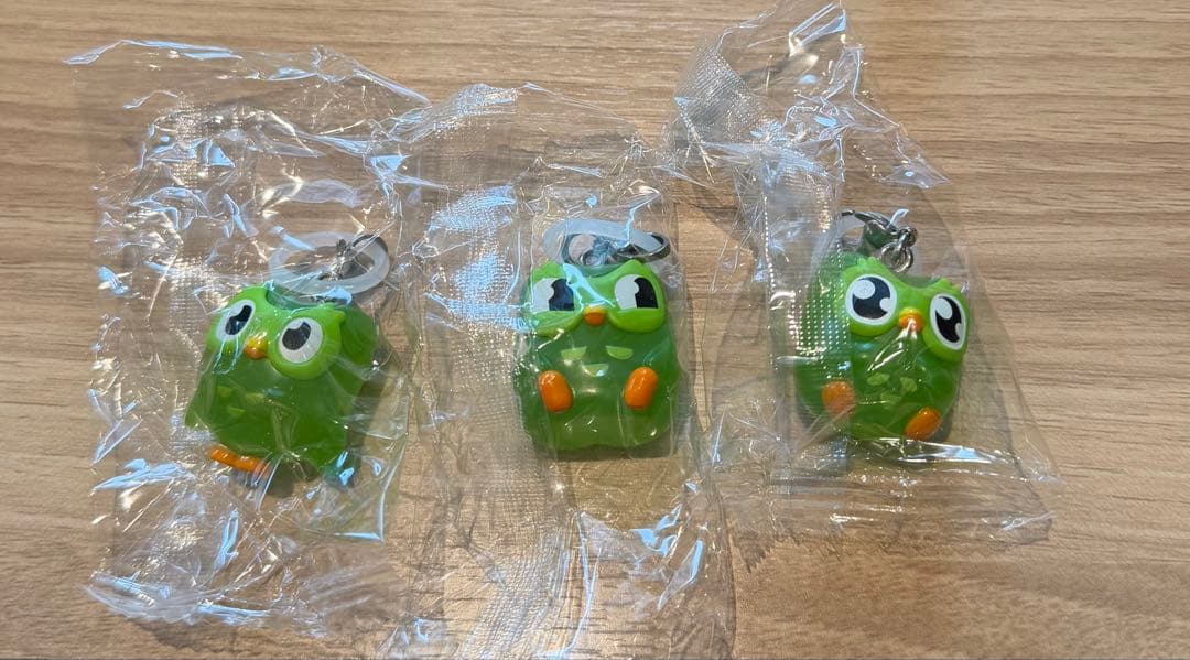 Duolingo めじるしアクセサリー ガチャ 3種セット — image 2