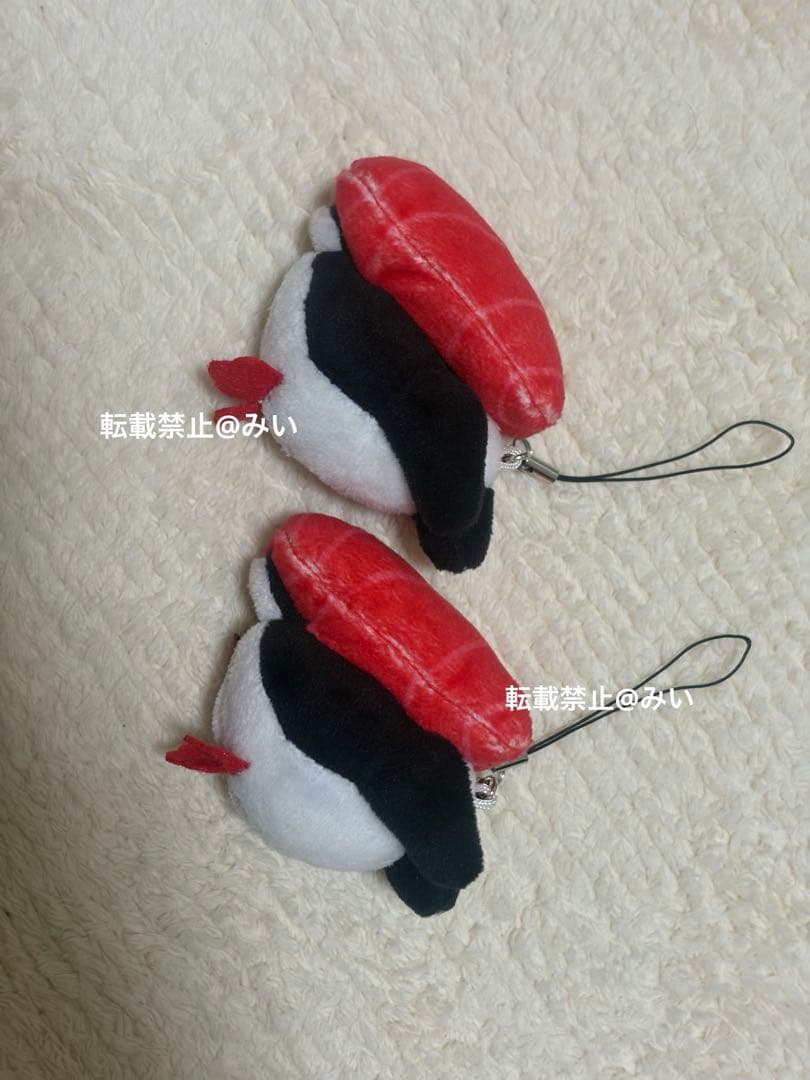 【新品未使用】CHUMS ノベルティ マスコットキーホルダーブービーバード 寿司 — image 4