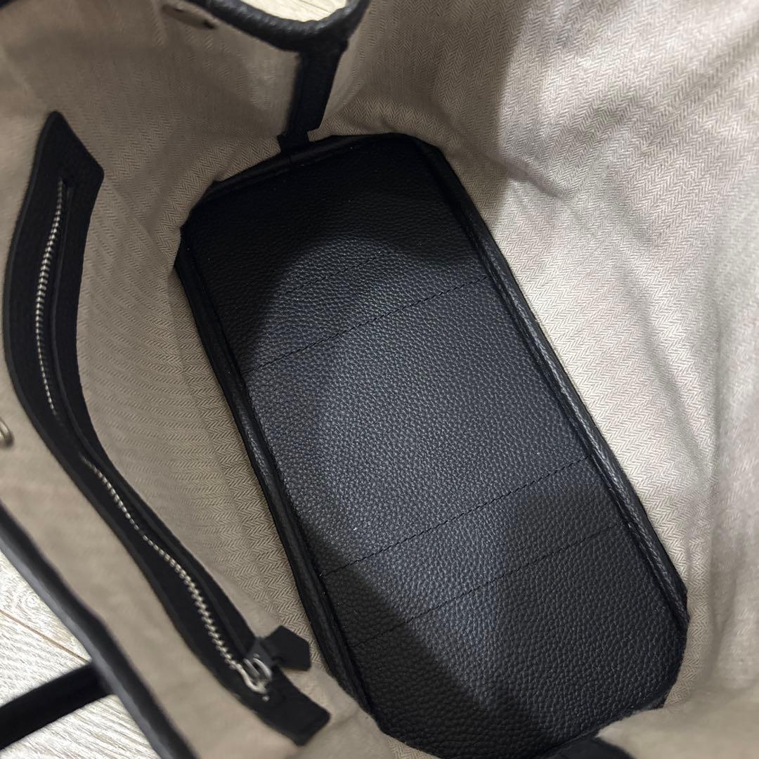 美品　本革TOGOレザーハンドバッグ — image 5