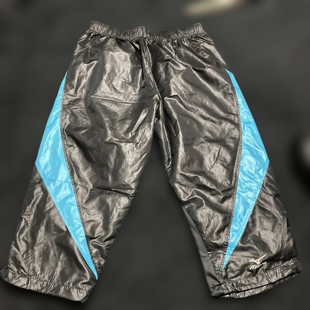 Mizuno ピステパンツ 七分丈Ｌ黒/青/ピンク — image 3