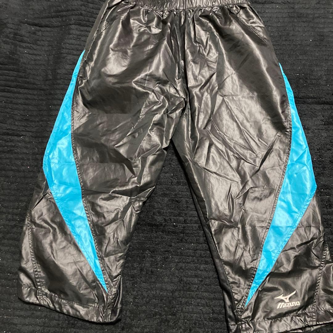 Mizuno ピステパンツ 七分丈Ｌ黒/青/ピンク — image 4