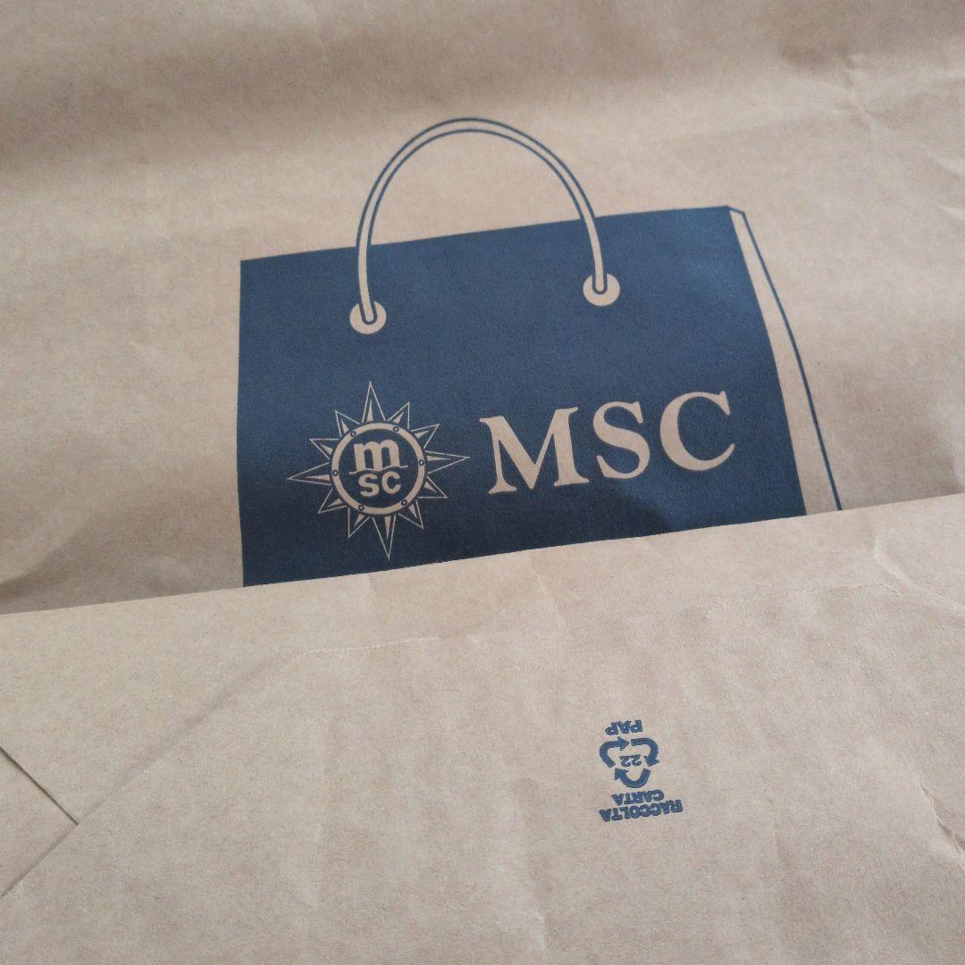MSC Cruises ショップ袋 ショッパー 紙袋 — image 2