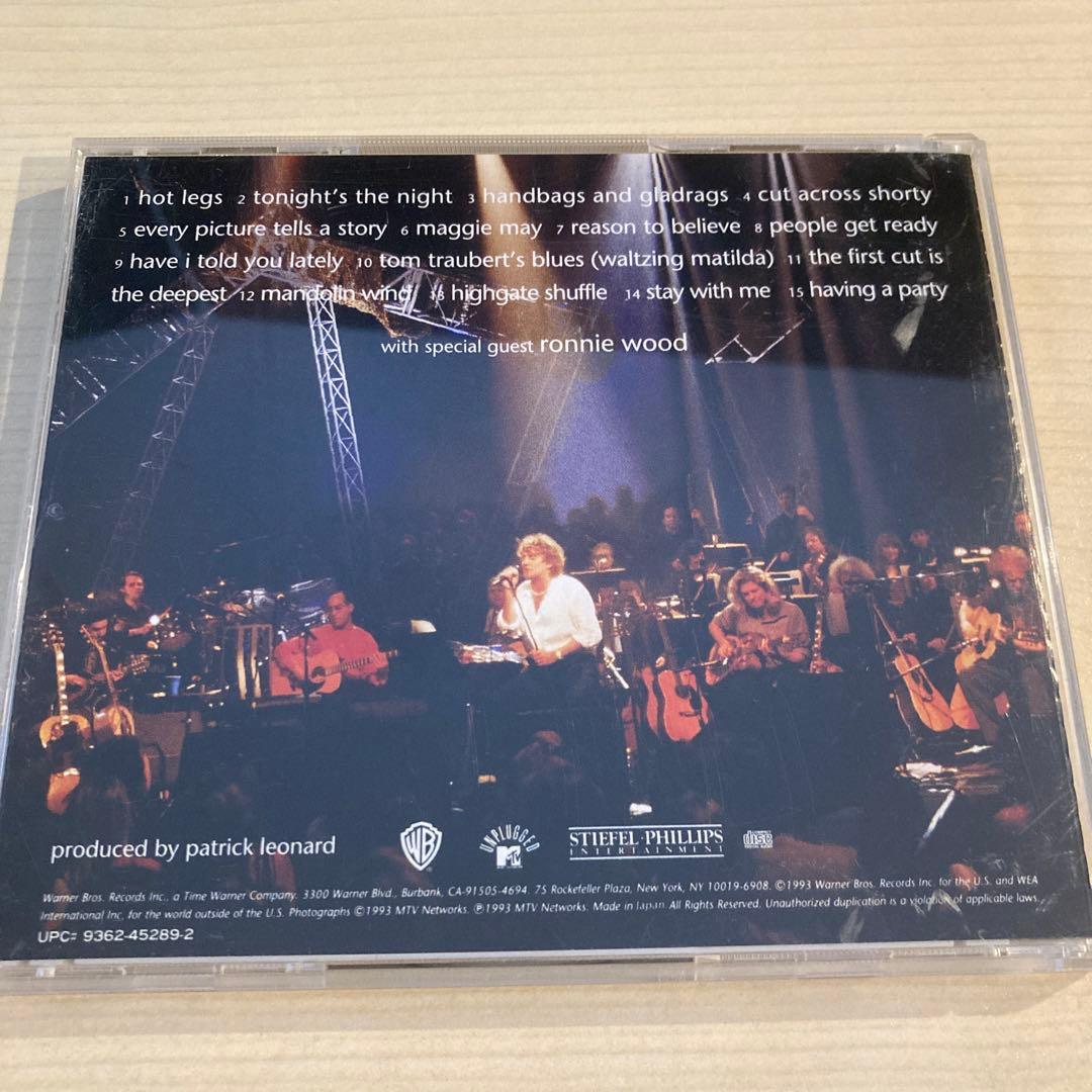 【帯付・美品】Rod Stewart Unplugged And Seated — image 2
