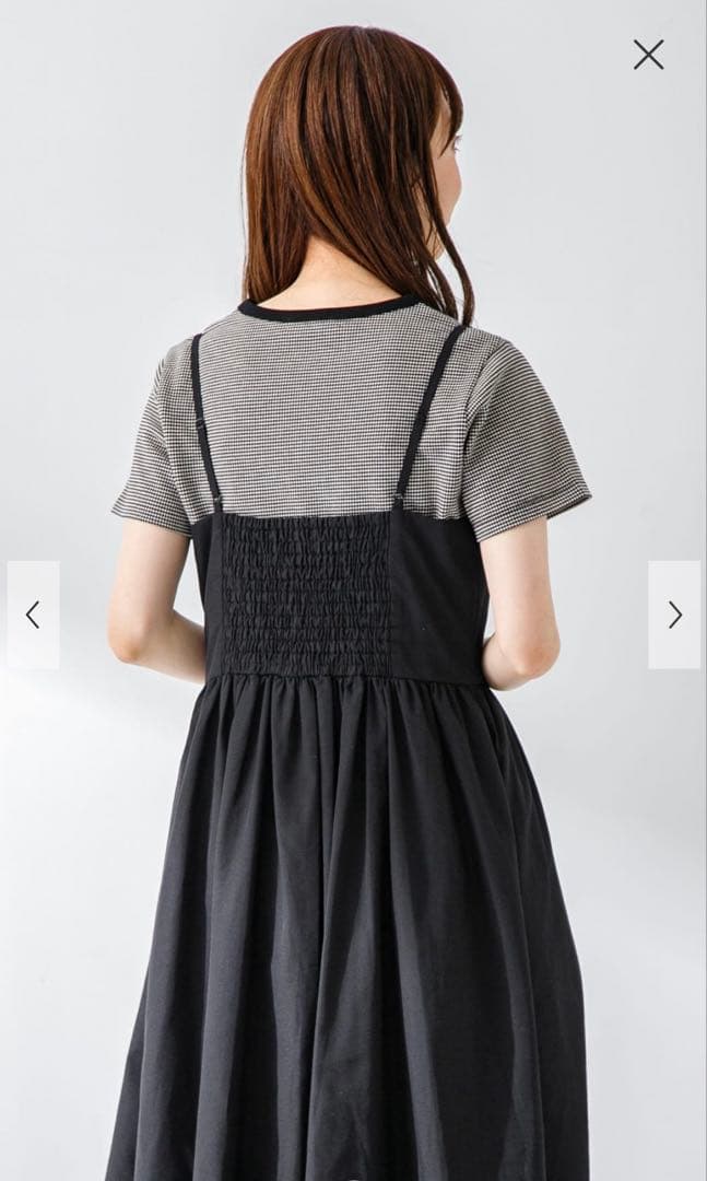 【新品】アーバンリサーチ　サニーレーベル　キャミワンピース ブラック — image 2