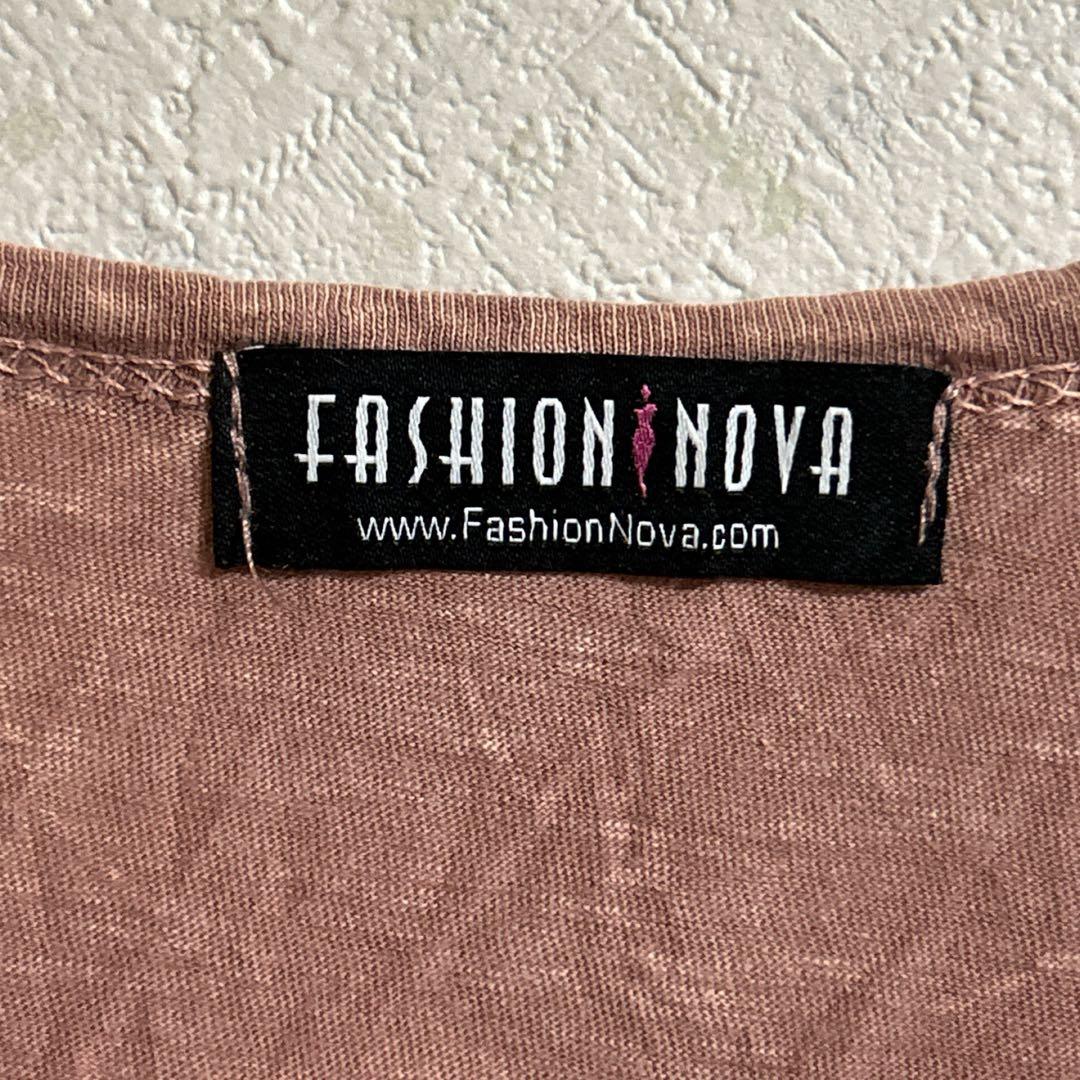 Fashion Nova ダメージ加工長袖Tシャツ — image 3
