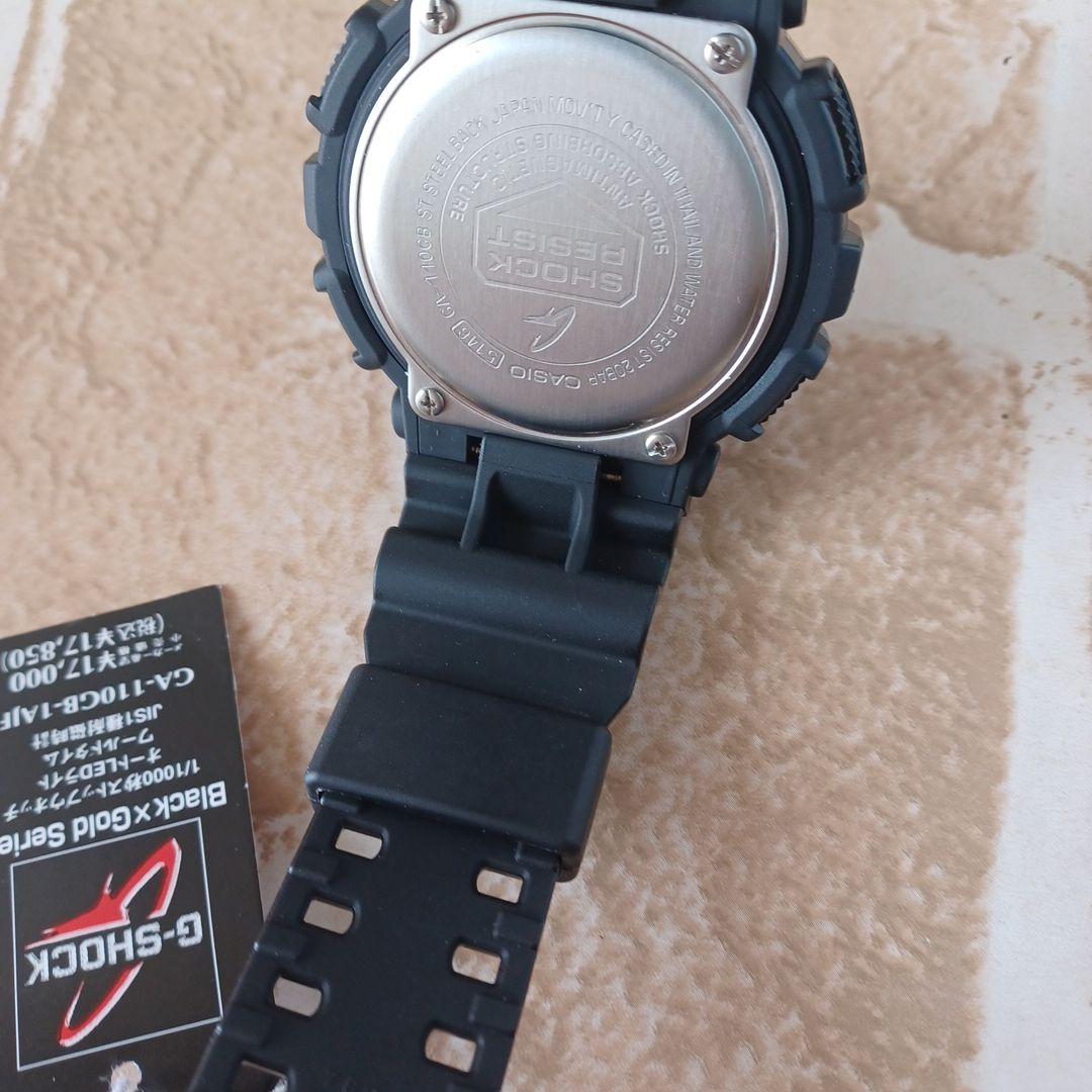 CASIO G-SHOCKジーショック腕時計 ゴールド&ブラック 人気爆発中 — image 5