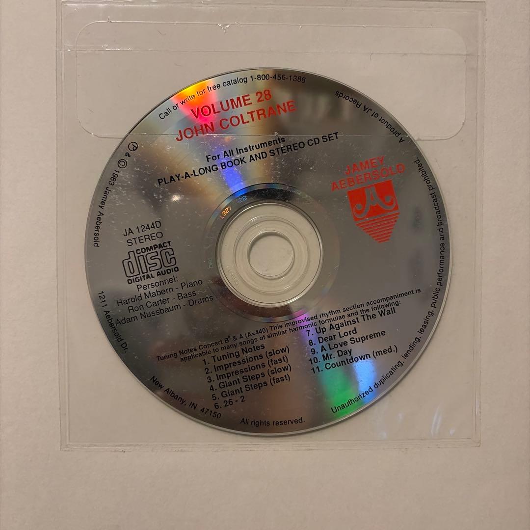 Jamey Aebersold John Coltrane Vol 28 — image 2