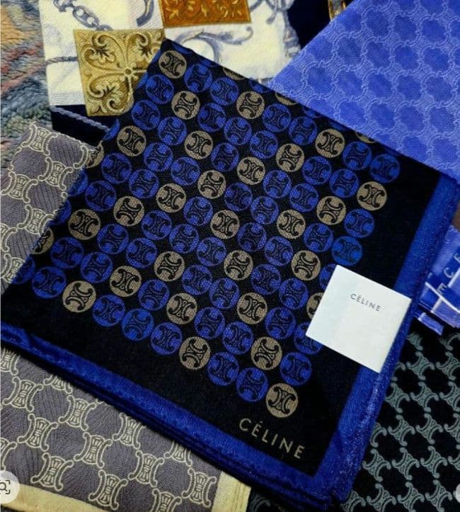 未使用 CELINE ハンカチーフ.●マカダム ハンカチセットバラ売りX — image 4