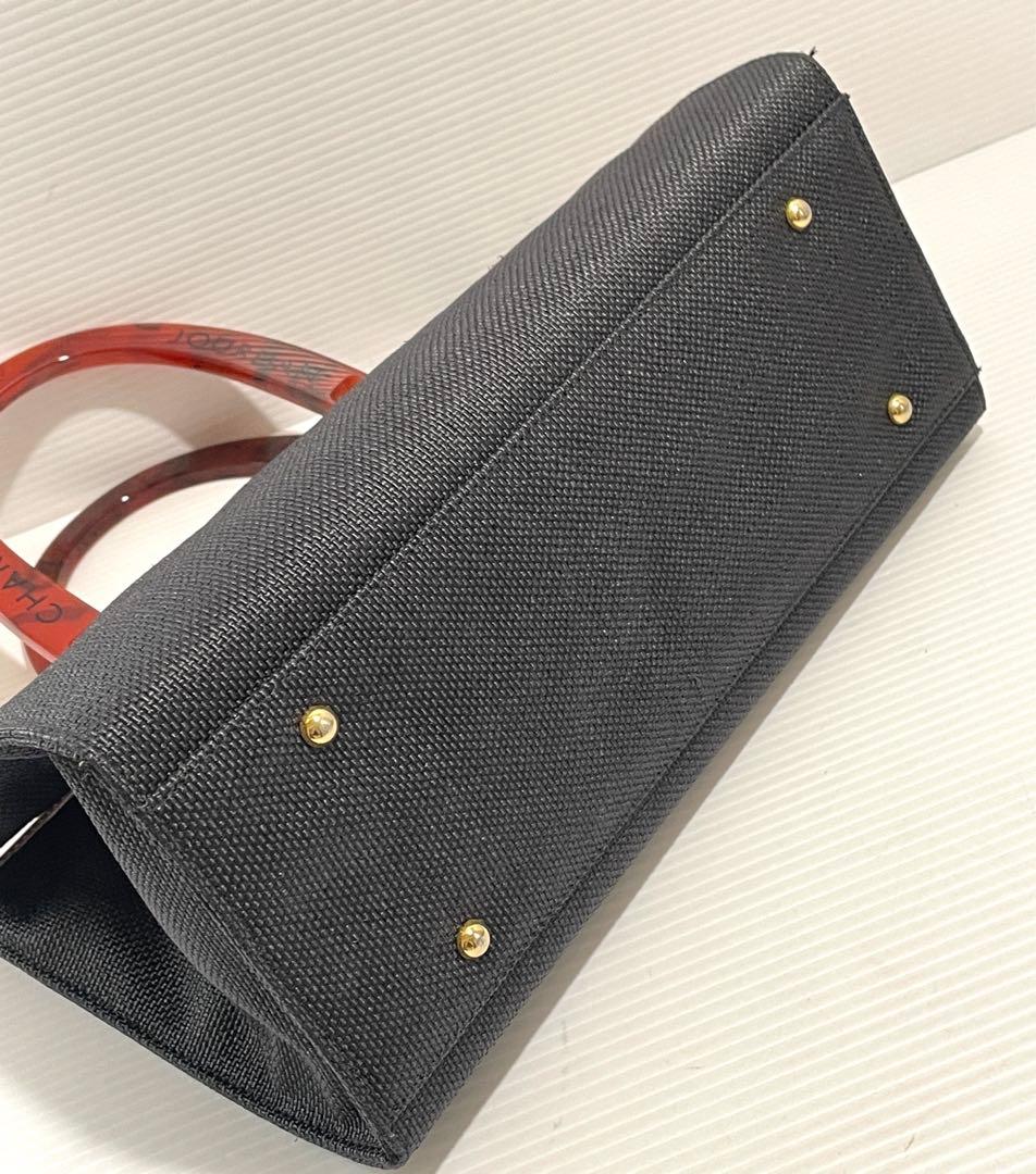 A65■ほぼ未使用CHARLES JOURDAN シャルルジョルダンハンドバッグ — image 4