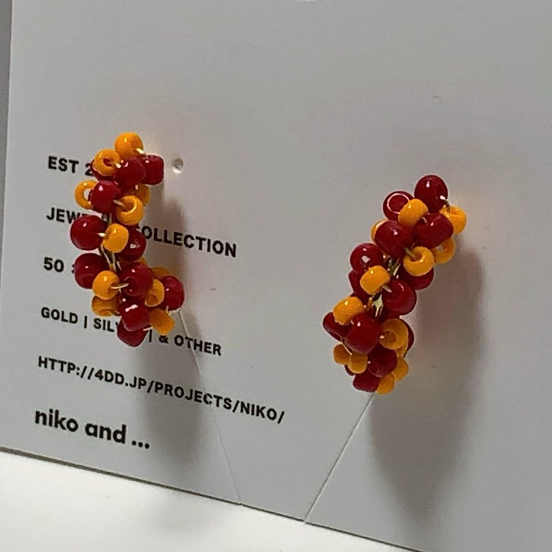 【未使用】ビーズアーチイヤリング・メイドインジャパン nico and… — image 3