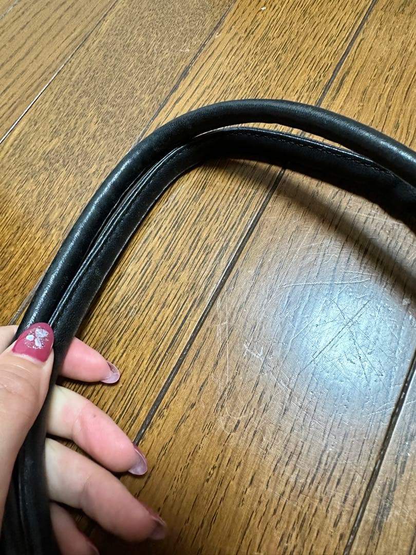 リボン　パール　ハンドバッグ　レディース　ベージュ — image 4