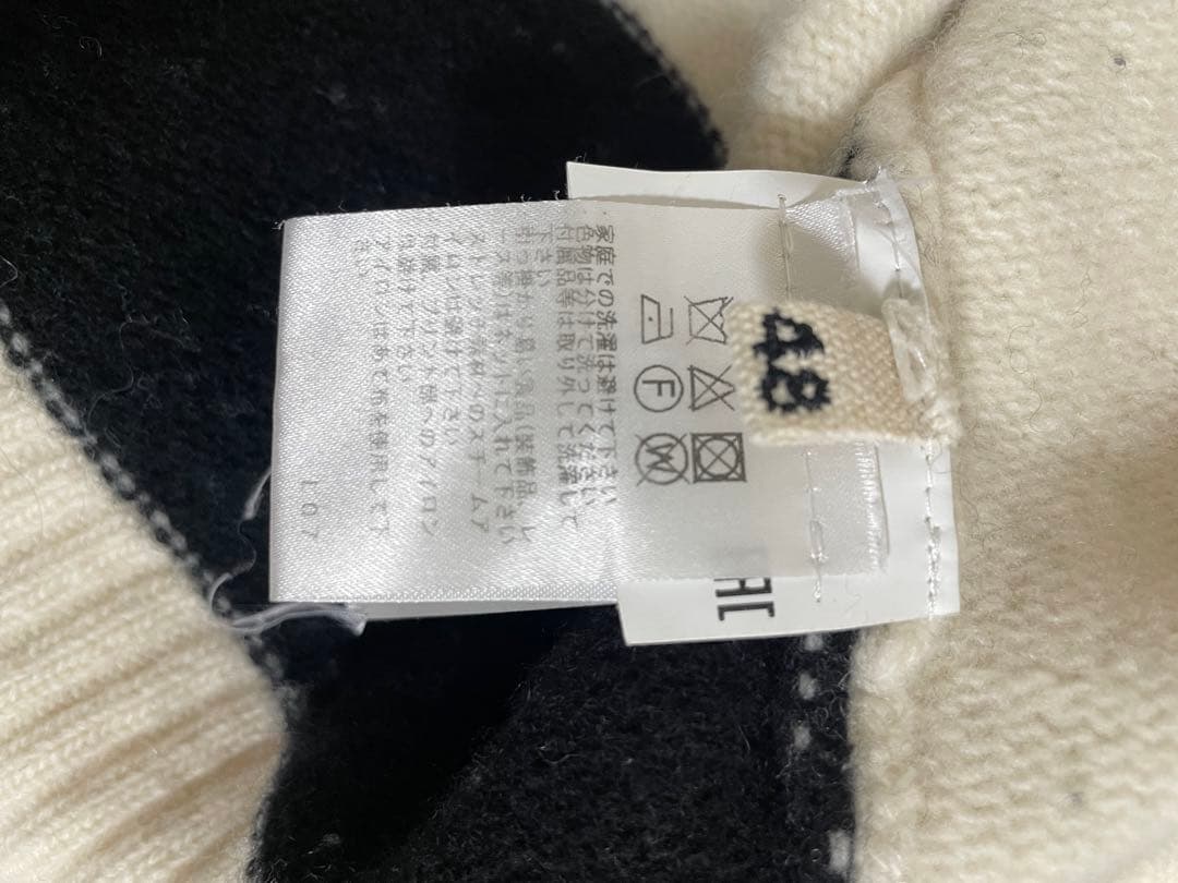 【極美品】MARNI マルニ 切替ボーダーニット セーター イタリア製 メンズ — image 4