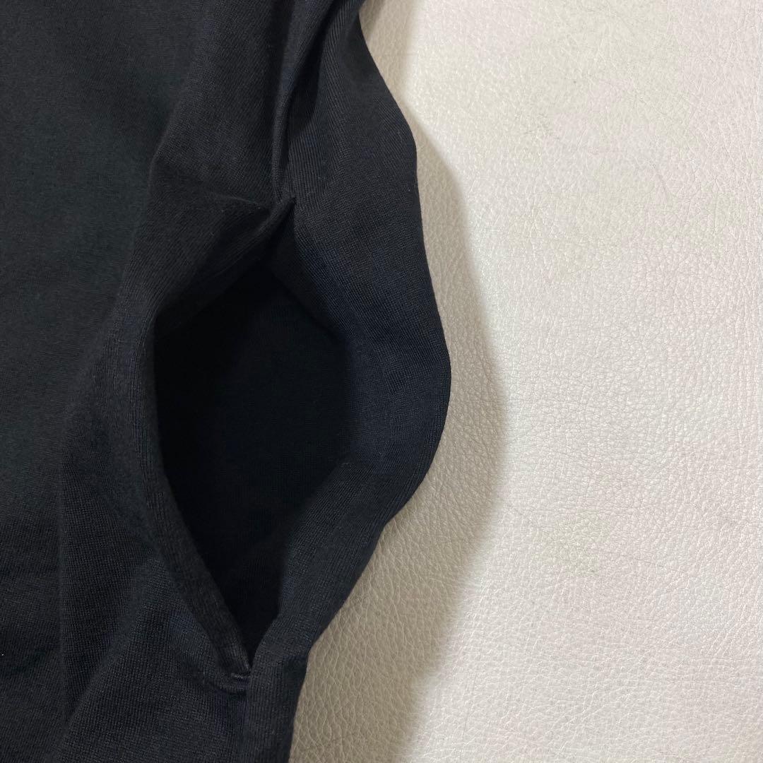 美品 LACOSTE BEAMS BOY 別注ボートネックドレス ワンピース 黒 — image 3