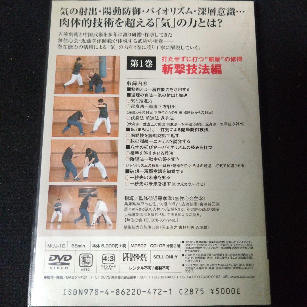 秘術と気の力 Vol.1 斬撃技法編 DVD — image 2