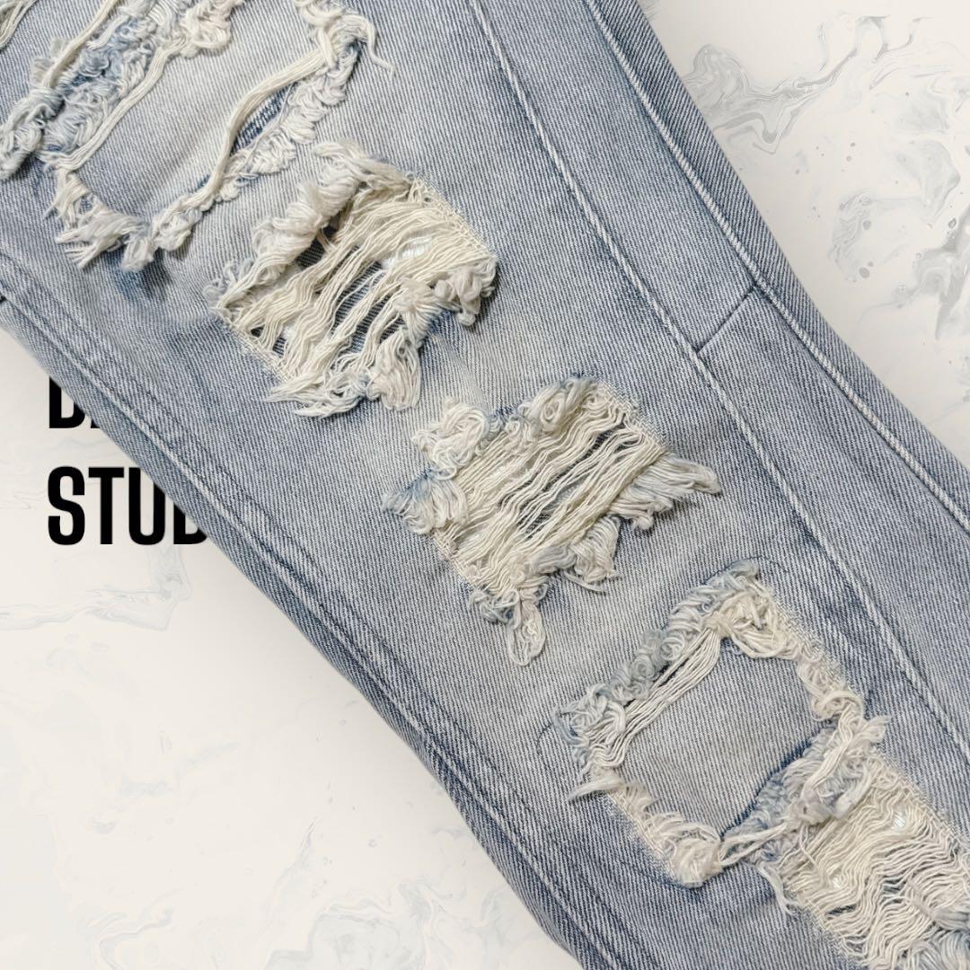 A1 FROM DAY1 STUDIO × DUALISM ダメージ デニム — image 5
