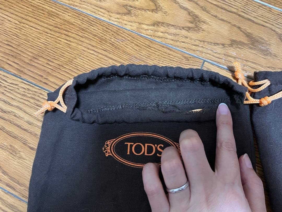 TOD'S 保存袋 2枚セット 巾着袋 — image 3