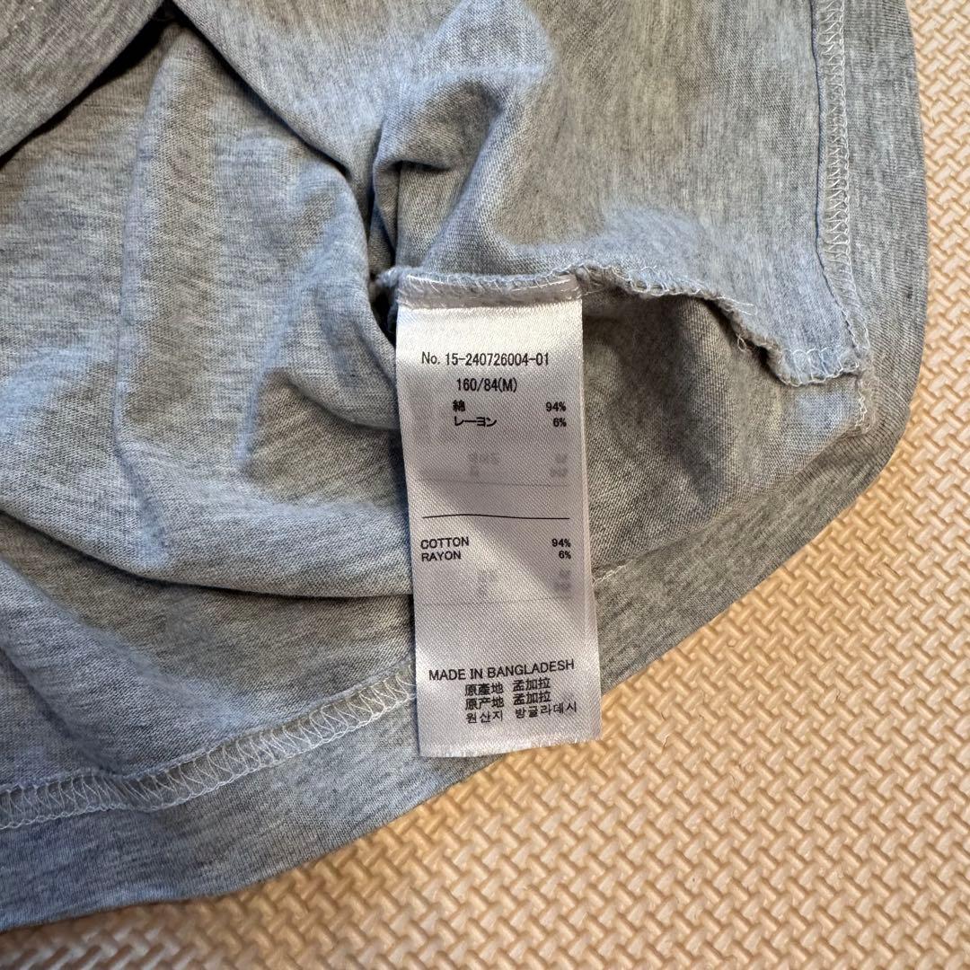 coca Bonne journee ロゴ 半袖Tシャツ グレー Mサイズ — image 3