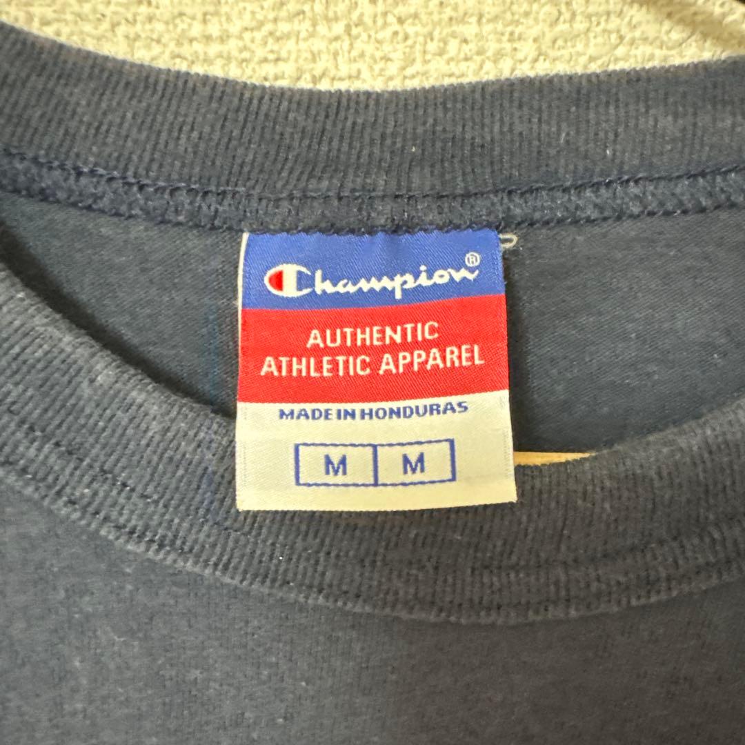 Champion DETROIT Tシャツ ネイビー Mサイズ — image 3