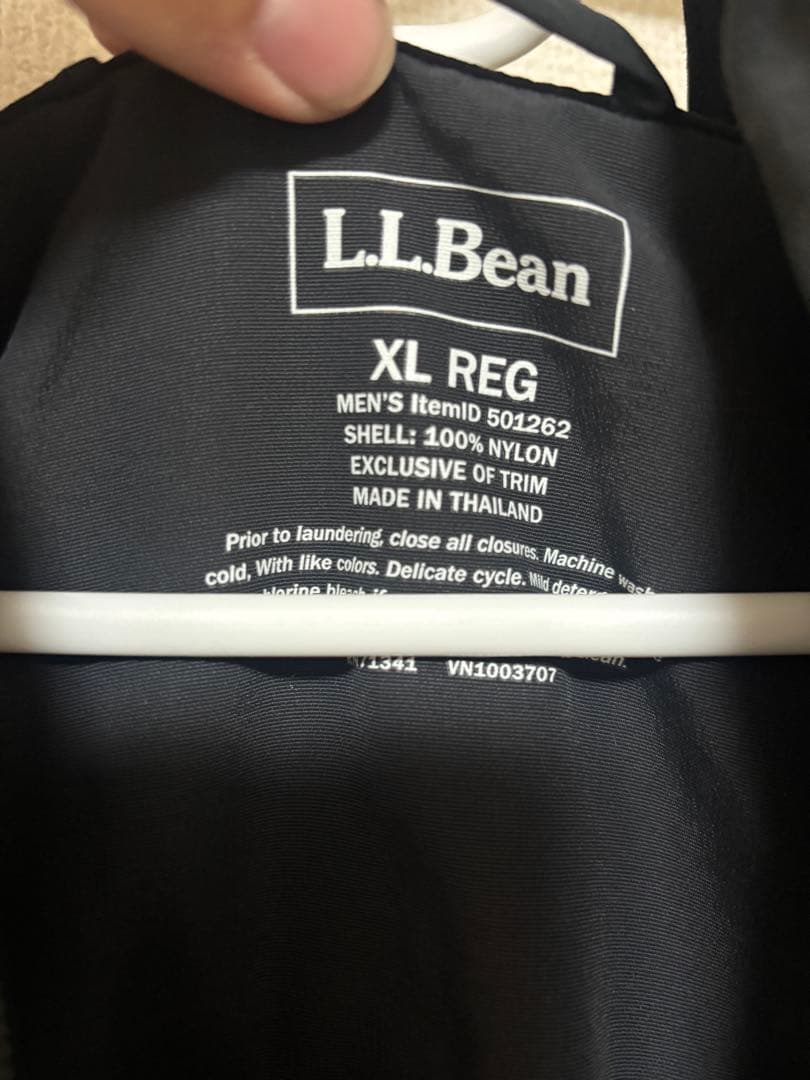 L.L.Bean アノラック　XL 黒 — image 3