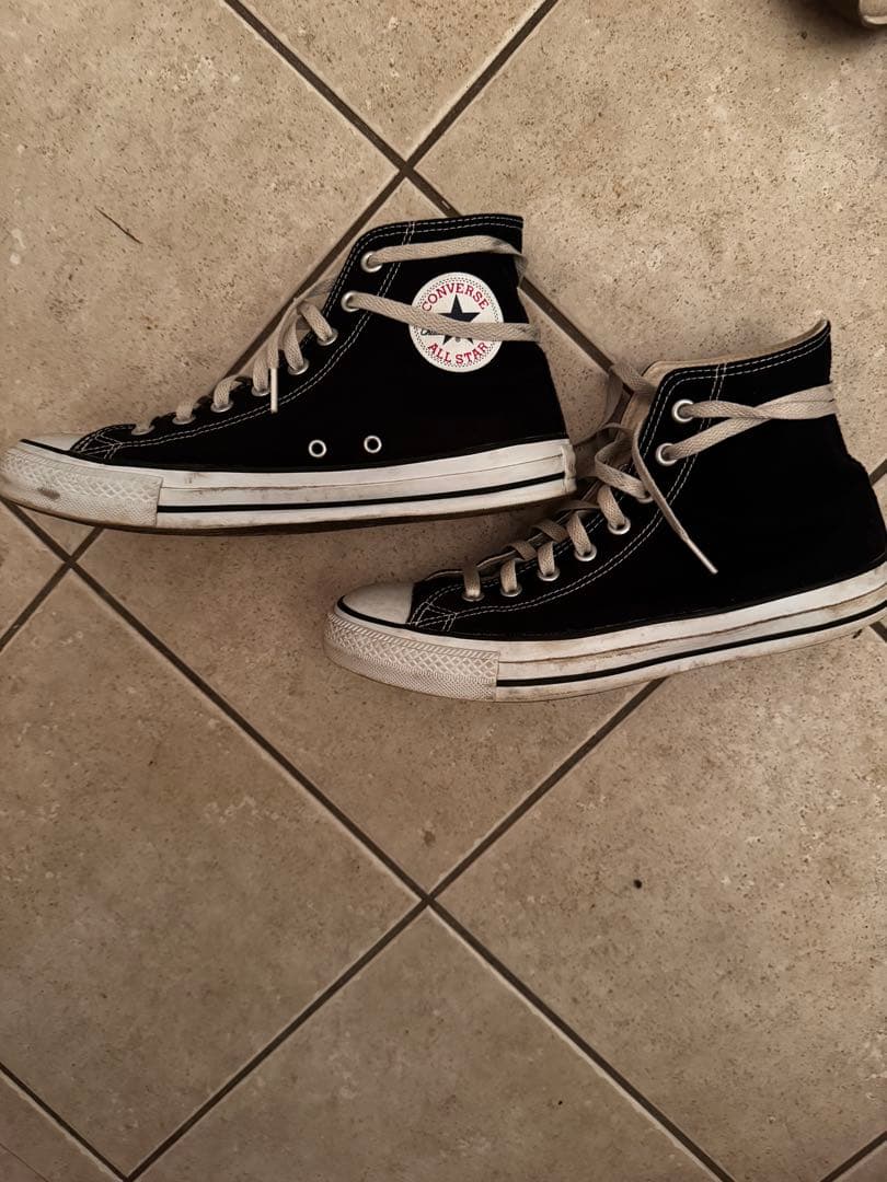 Converse All Star ハイカット ブラック — image 2
