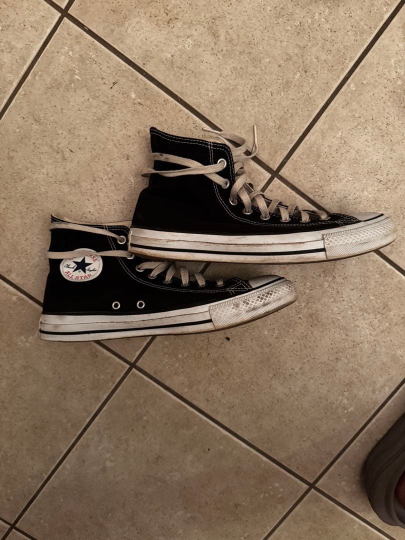Converse All Star ハイカット ブラック — image 3